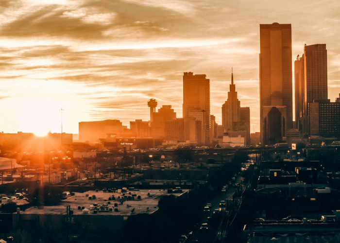 Cityscape of Dallas, TX — local staffing services by Maverick Staffing